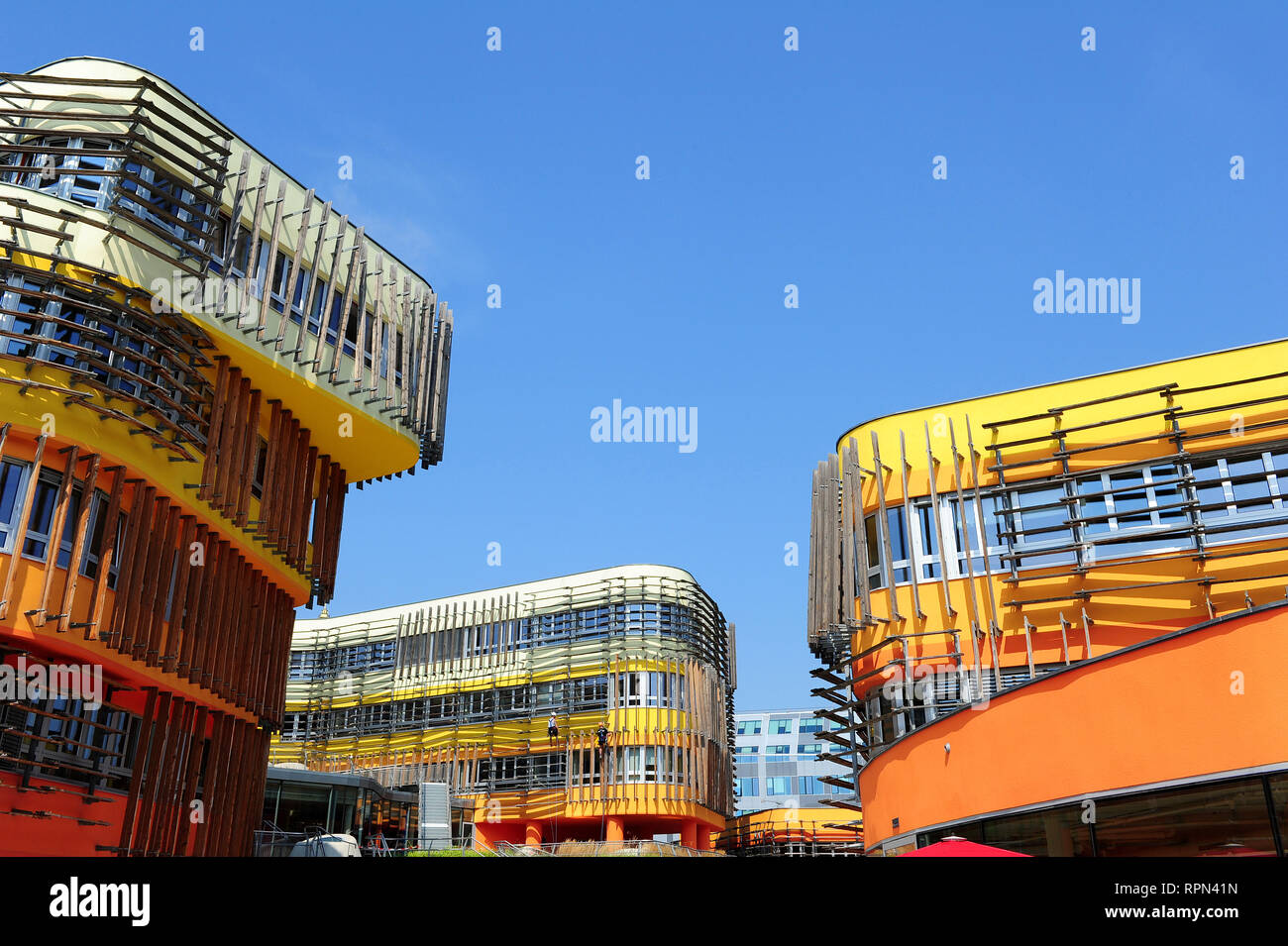 Neuen Campus WU, WU Wien, Wien, Österreich Stockfoto