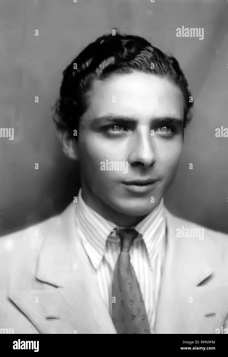 El Principe Gitano Enrique Castellon Vargas Cantante Espanol Valencia 1931 Stockfotografie Alamy