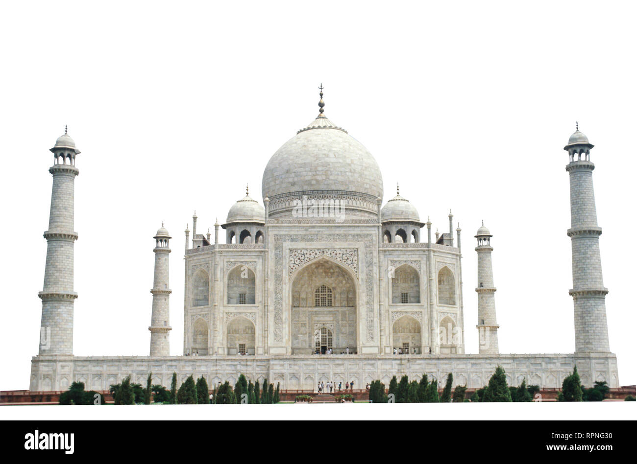 Das Taj Mahal, Agra, Indien, Asien Stockfoto