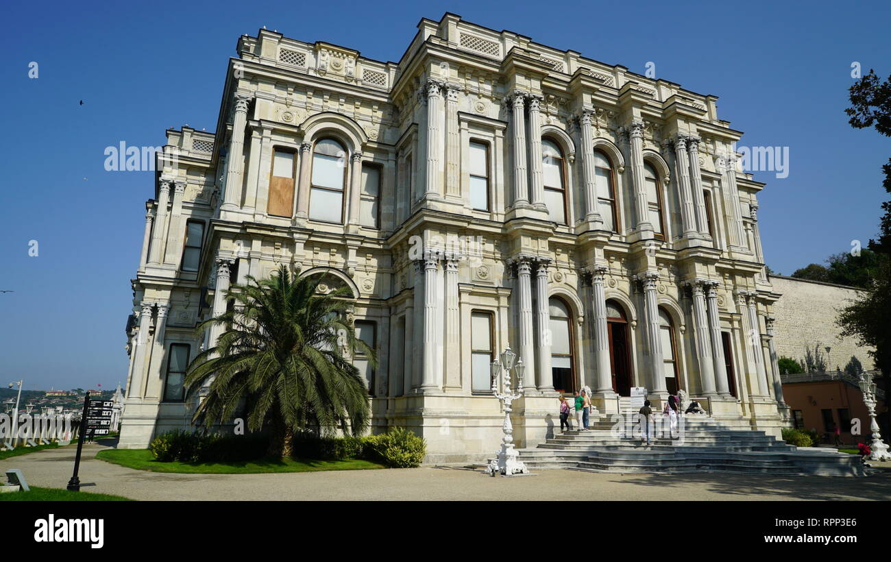 Beylerbeyi Palast in Istanbul, Türkei Stockfoto