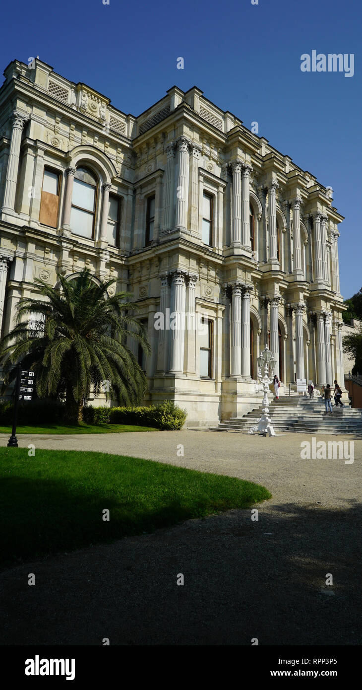 Beylerbeyi Palast in Istanbul, Türkei Stockfoto