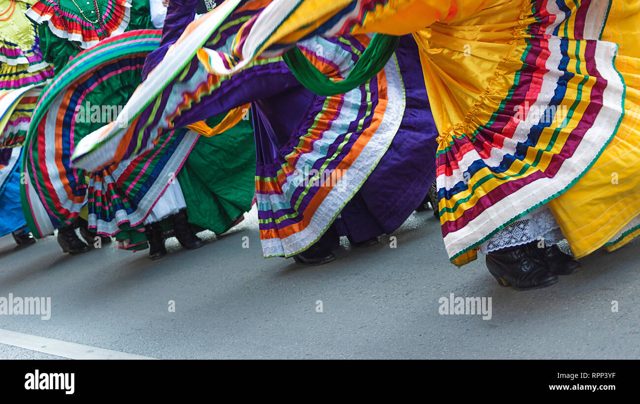 Mexikanische Tänzer Stockfoto