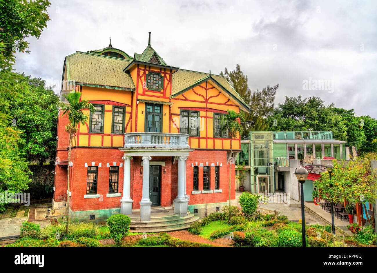 Taipei Story House, einem historischen Gebäude in der Zhongshan District von Taipei, Taiwan Stockfoto