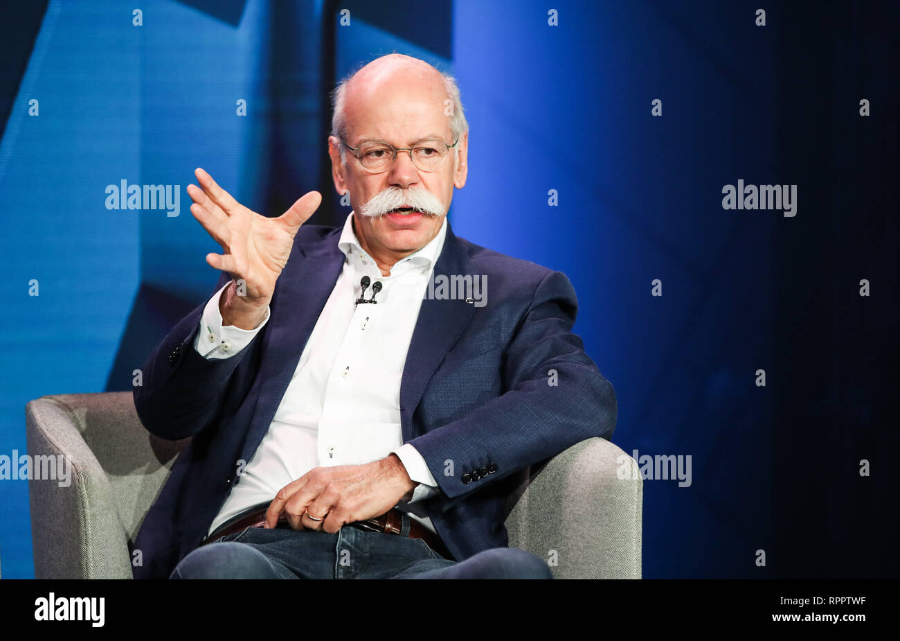 Berlin, Deutschland. 22 Feb, 2019. Dieter Zetsche