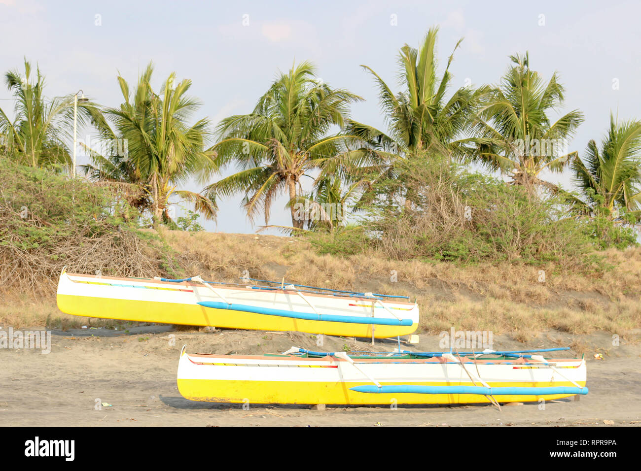 Luba Beach, Philippinen Stockfoto