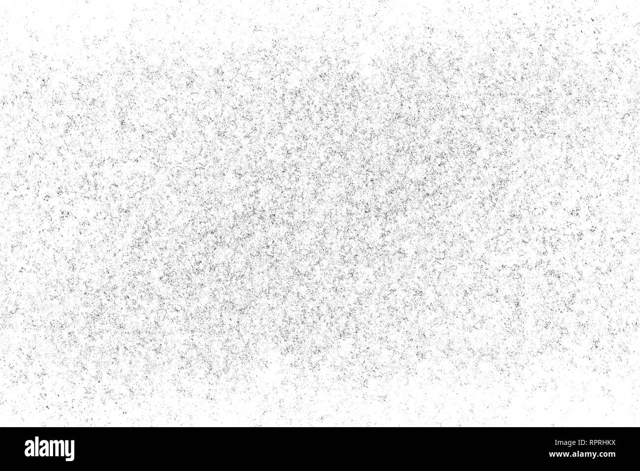 Grau nahtlose Grunge dunklen distressed Muster. Abstrakte Tinte Overlay. Abstrakte monochrome Textur von Staub, Flecken, Kratzer, Flecken, Lärm. Stockfoto