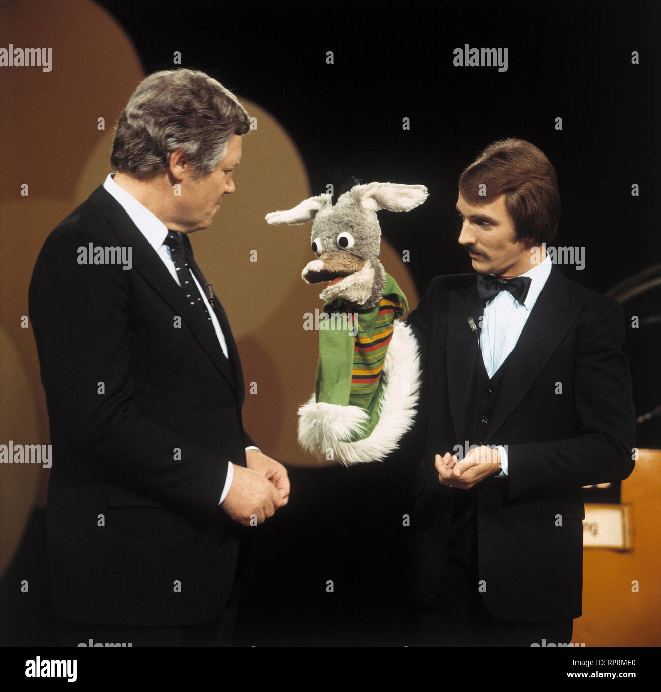 DER GROSSE PREIS WIM THOELKE mit Bauchredner und Puppe, Sendung vom 24.5.1979 Stockfoto