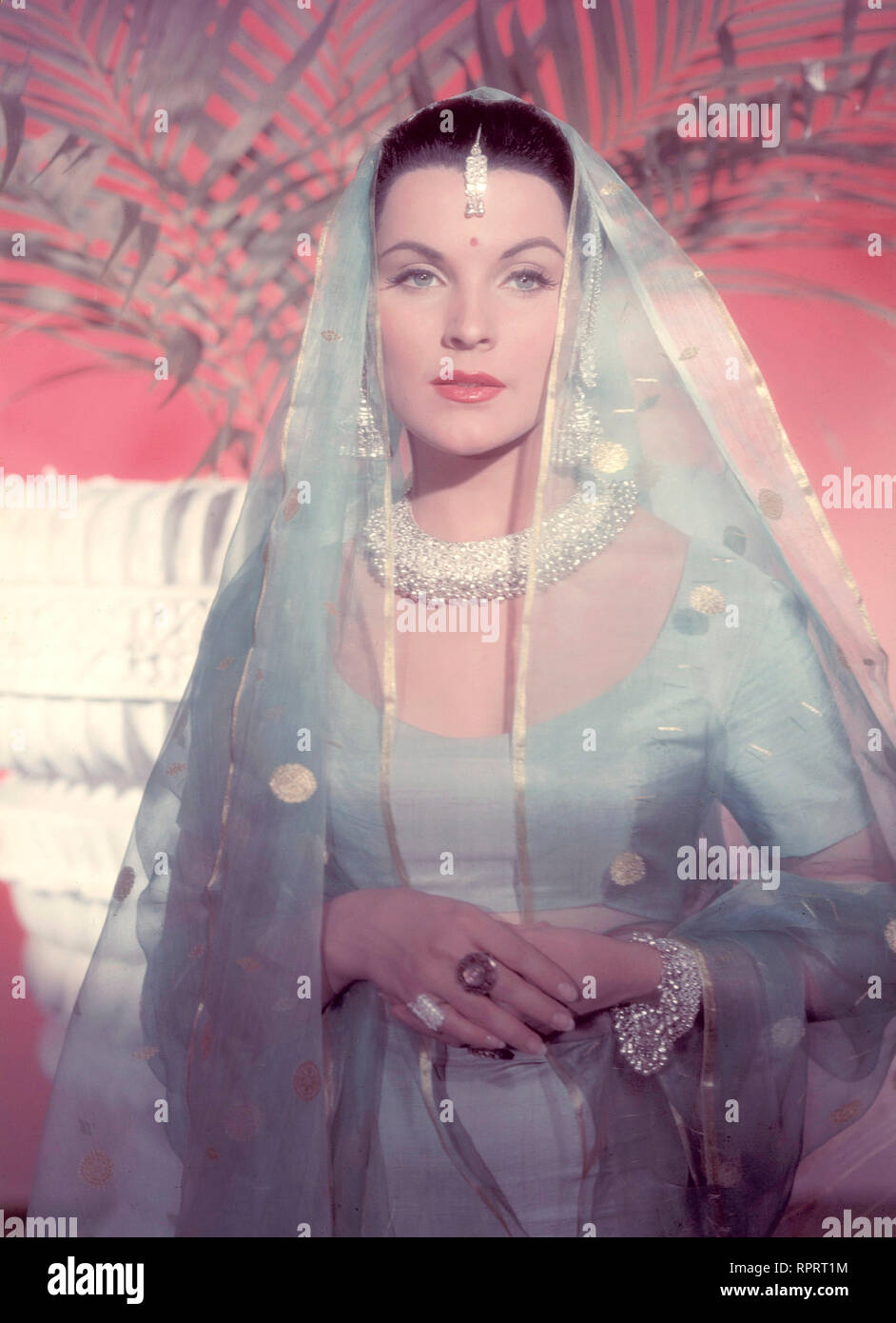 "DER Tiger von Eschnapur"/Le Tigre du Bengale/La Tigre di Eschnapur" BRD/Frankreich/Italien 1958 / Fritz Lang DEBRA PAGET als tempeltänzerin Seetha 31899/Überschrift: Der Tiger von Eschnapur"/BRD/Frankreich/Italien 1958 Stockfoto