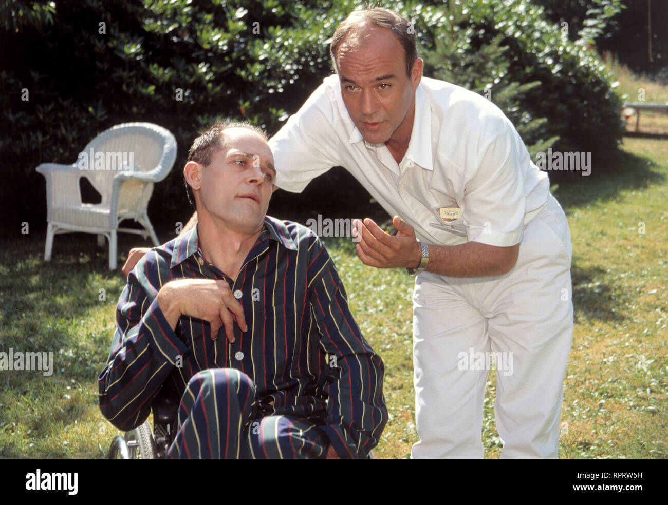 FAUST/Der Goldjunge D 1996 / Berthold Mittermayr JOHANN NOTHEGGER (Eike) und Heiner Lauterbach (Faust) EM/Überschrift: Faust/D 1996 Stockfoto