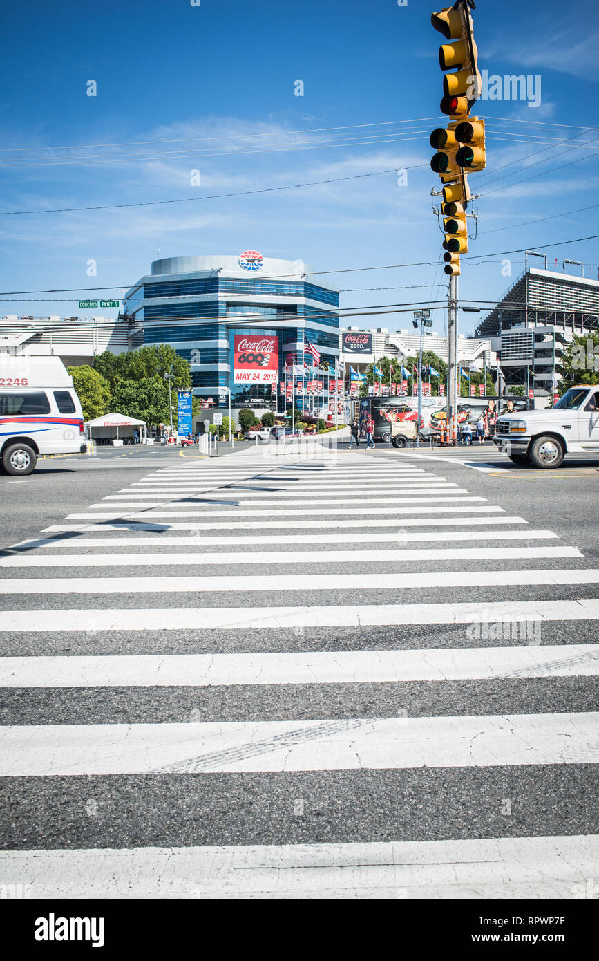 Hinter den Kulissen der Coca-cola 600 und seinem großen Speed Woche Partei vor das große Rennen Stockfoto