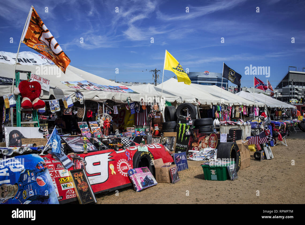 Hinter den Kulissen der Coca-cola 600 und seinem großen Speed Woche Partei vor das große Rennen Stockfoto