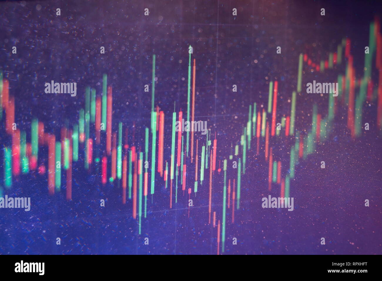 Wirtschaftlicher Erfolg Und Wachstum Konzept Borse Business Grafik - 