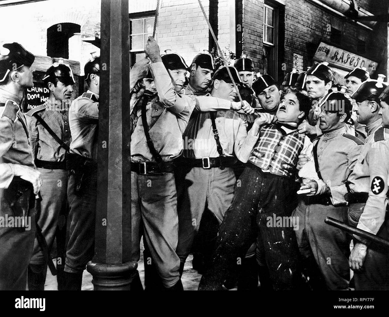 CHARLIE Chaplin, der große Diktator, 1940 Stockfoto