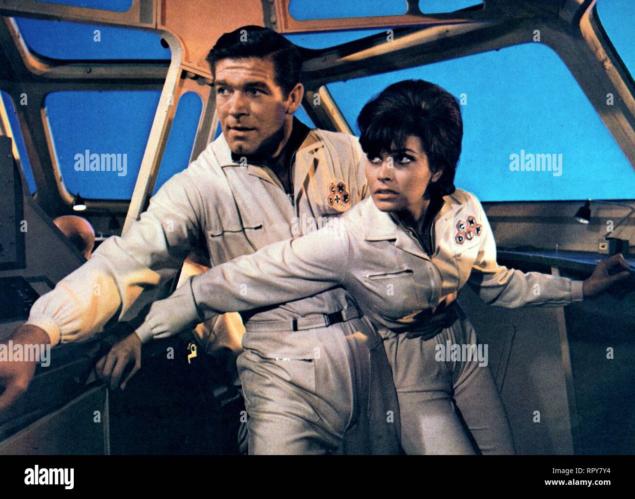 STEPHEN BOYD, Raquel Welch, die phantastische Reise, 1966 Stockfoto