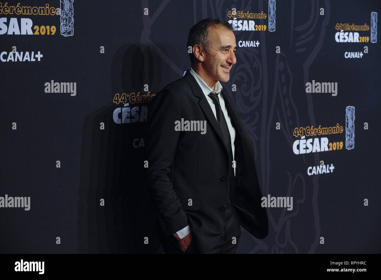 Paris, Ile de France, Frankreich. 22 Feb, 2019. Elli Seymoun auf dem roten Teppich während der Cesar Film Awards 2019 in der Salle Pleyel in Paris, Frankreich. Credit: Thierry Le Fouille/SOPA Images/ZUMA Draht/Alamy leben Nachrichten Stockfoto