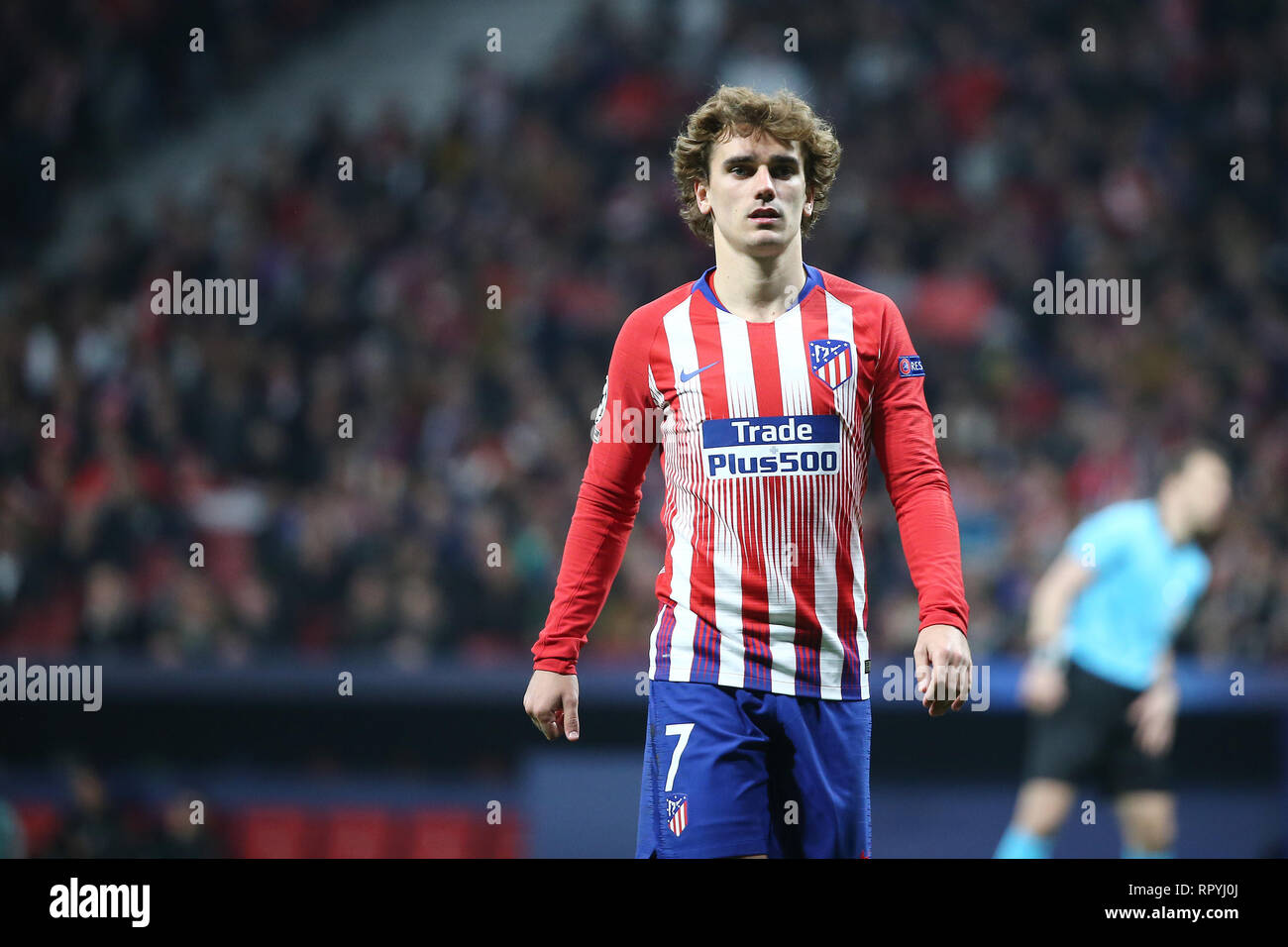 Madrid, Spanien. 20 Feb, 2019. Fussball, Champions League 2018-19 ATHLETIC MADRID - JUVENTUS 2-0 im Bild: GRIEZMANN Credit: Unabhängige Fotoagentur/Alamy leben Nachrichten Stockfoto