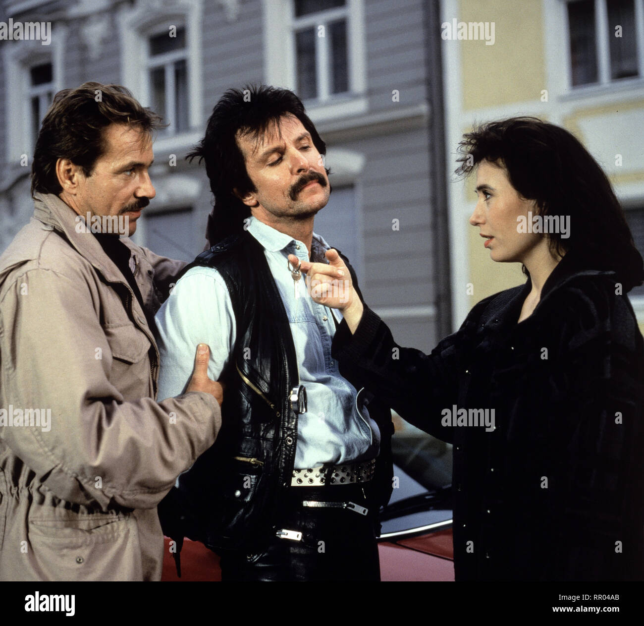 TATORT/Einzelhaft mit Götz (Schimanski), ERNST PETRY und Brigitte Karner (Ilona TATORT/Einzelhaft mit Götz (Schimanski), ERNST PETRY und Brigitte Karner (Ilona