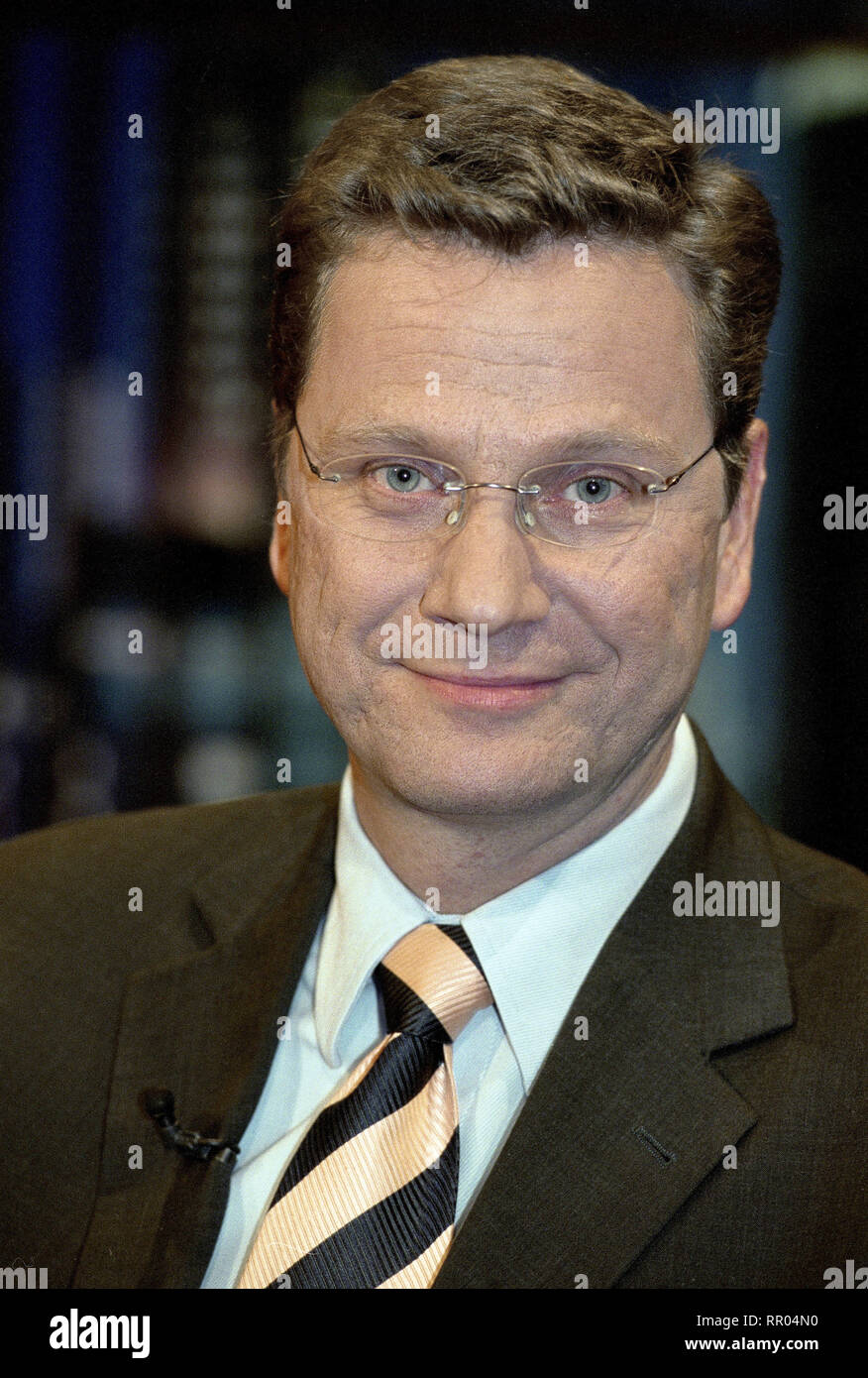 GUIDO WESTERWELLE/Guido Westerwelle-FDP-Vorsitzender 11/2001/Überschrift: Guido Westerwelle Stockfoto