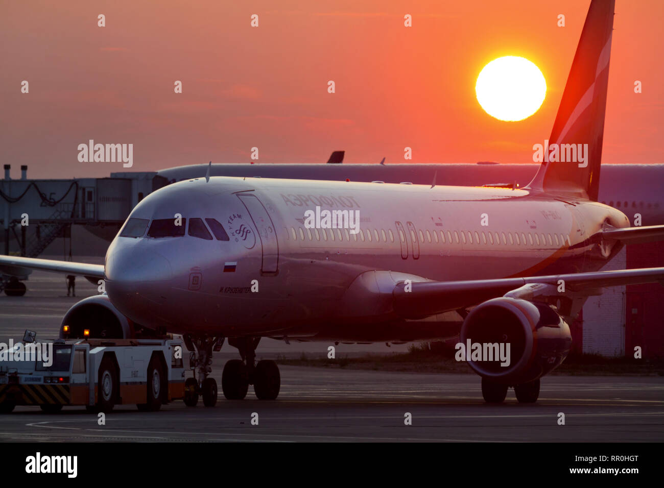 Russische fluggesellschaft aeroflot Fotos und Bildmaterial in hoher
