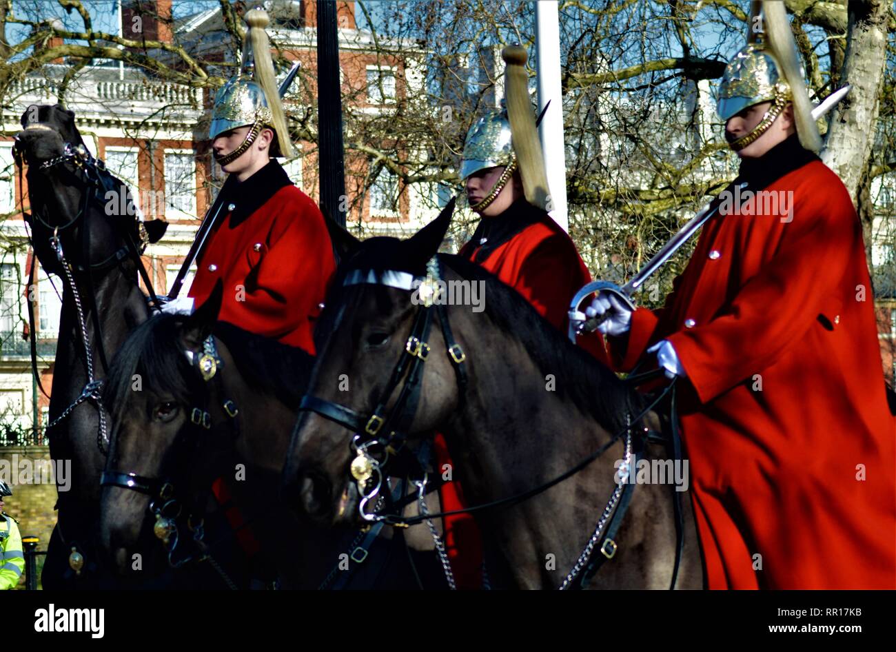 Blues and Royals Stockfoto