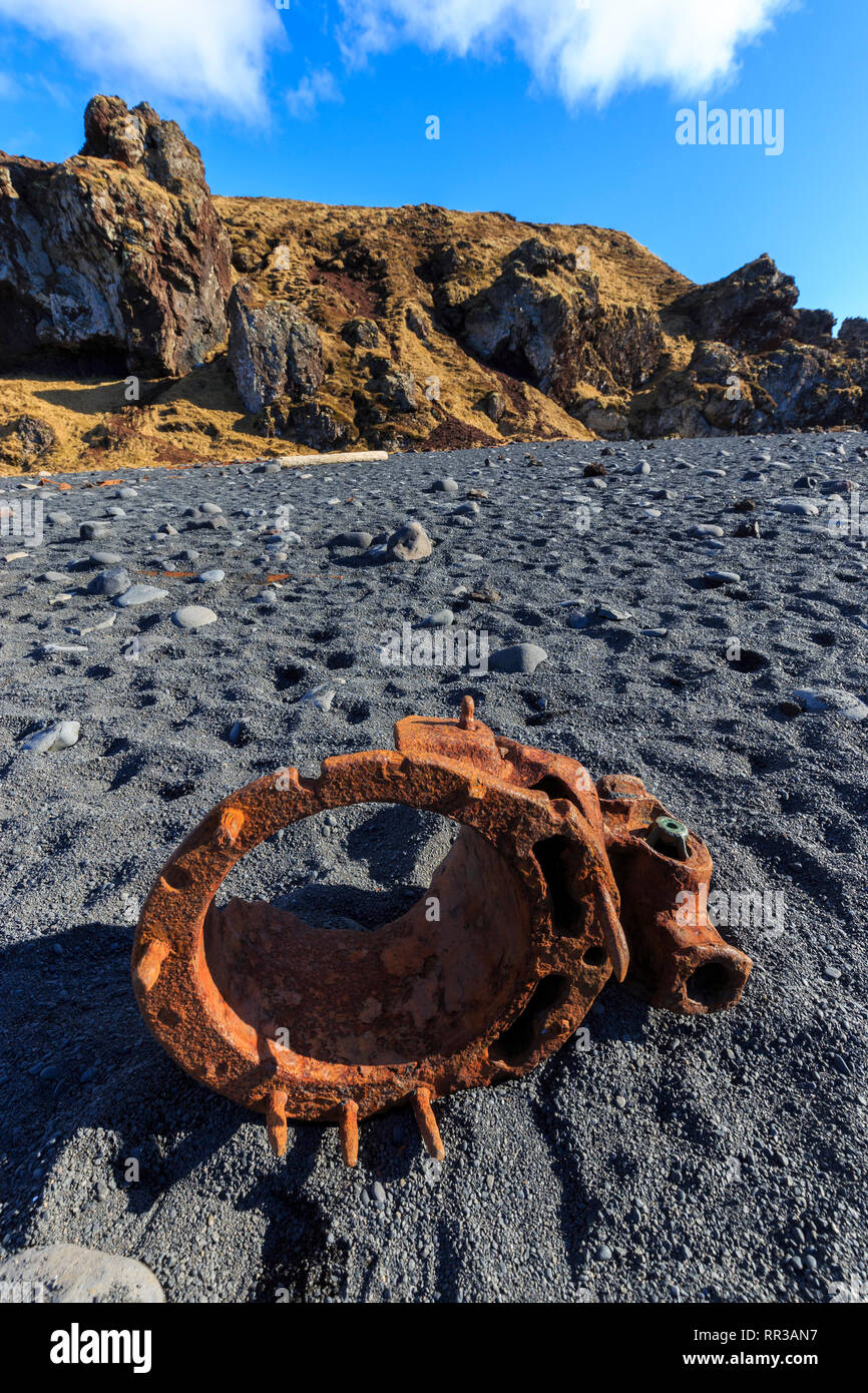 Djúpalónssandur Strand, Halbinsel Snaefellsnes, Western Island, Island, Europa Stockfoto