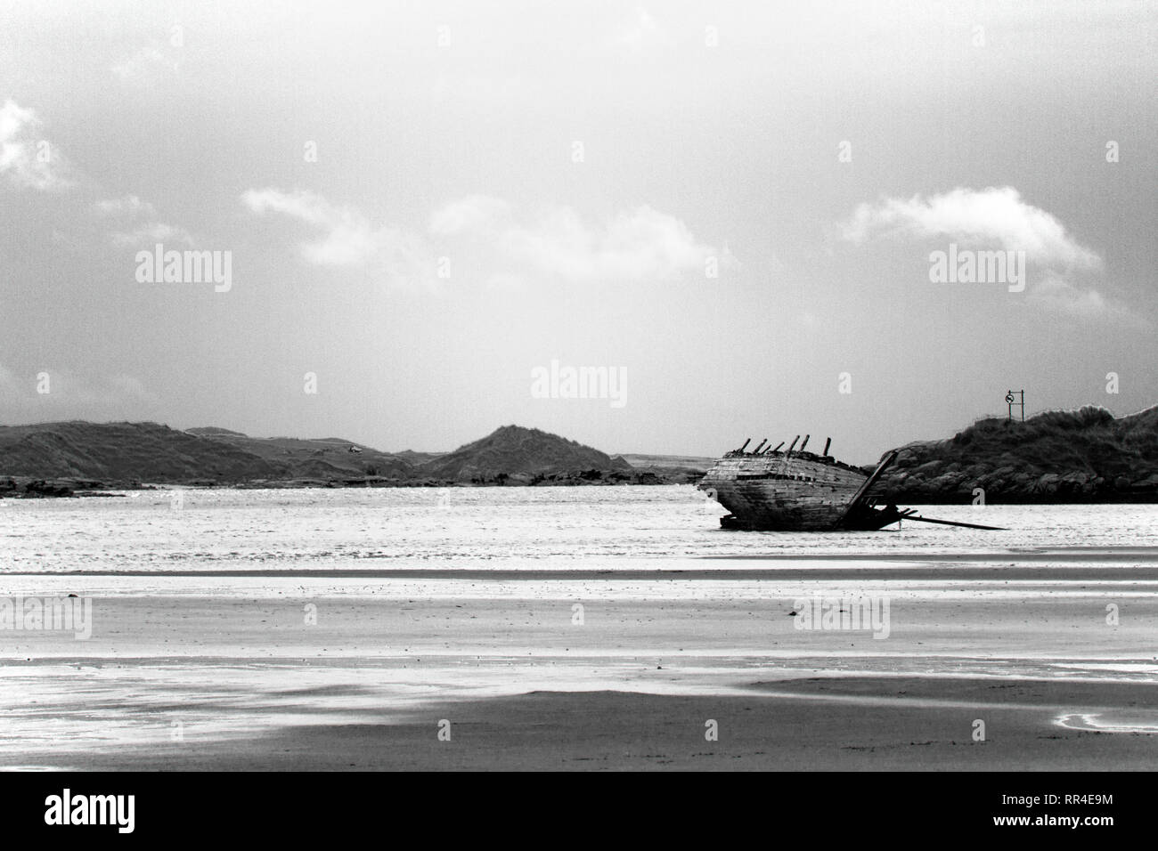 Eddie's Boat, Gweedore, Co. Donegal, irland Stockfoto