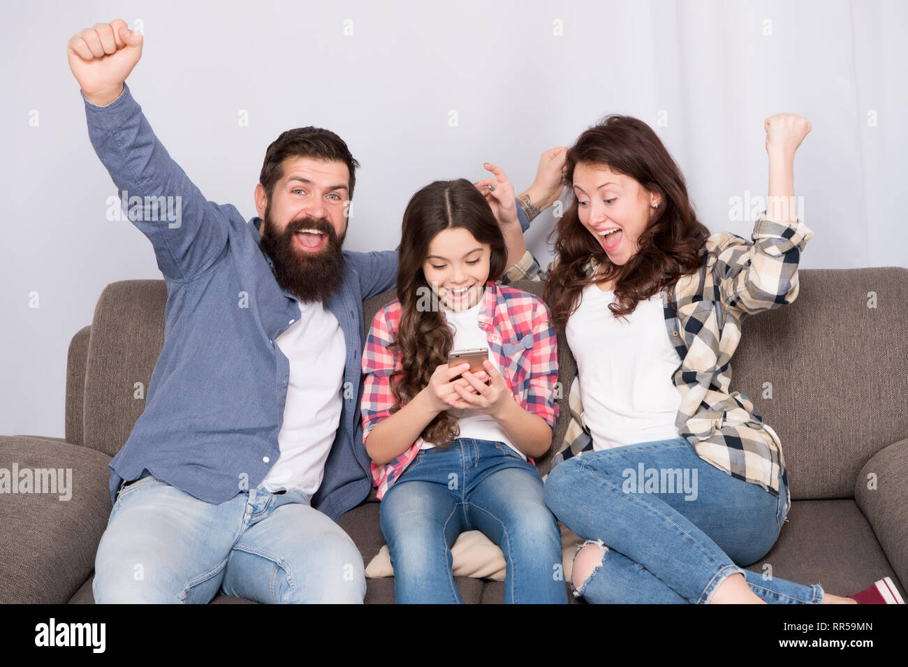 Mädchen familie