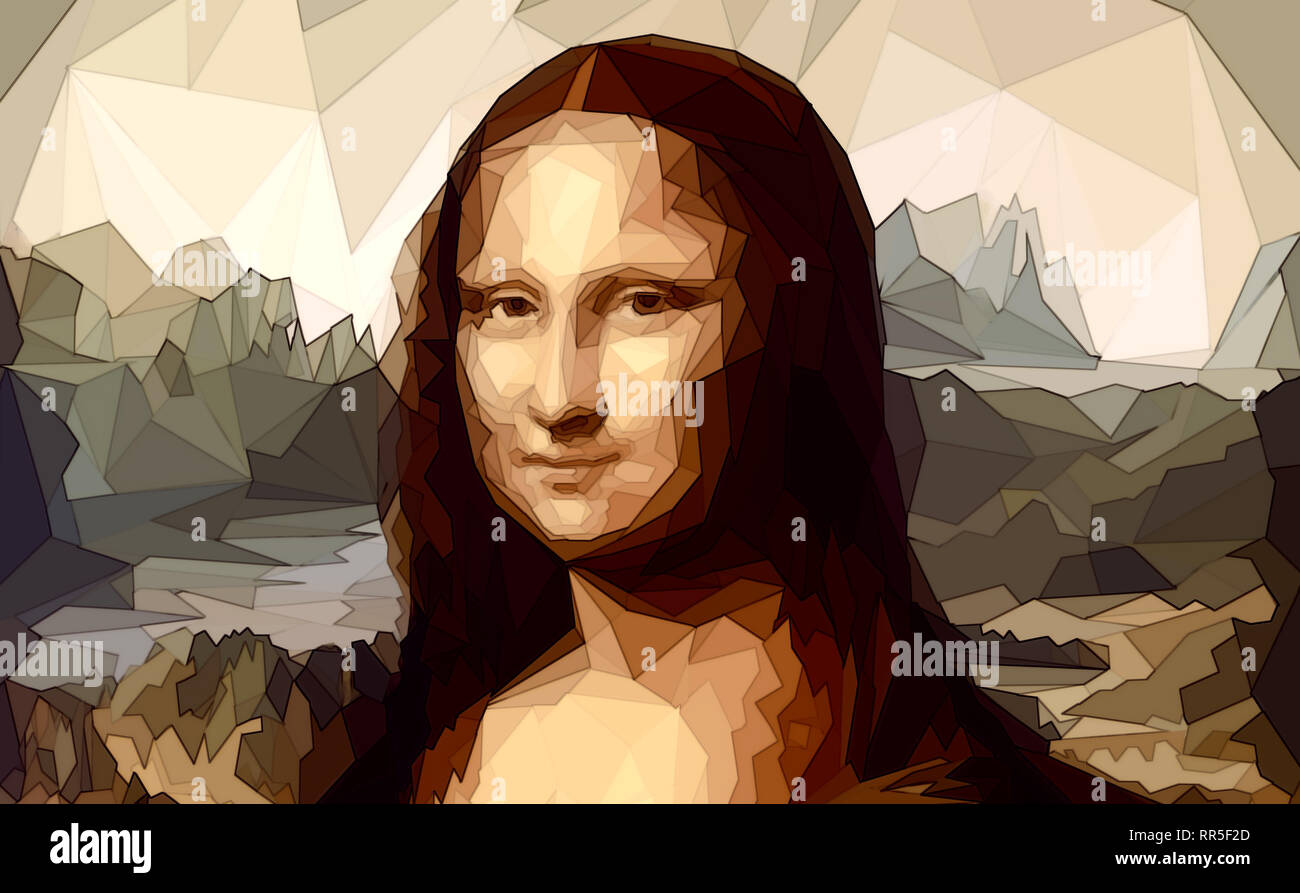 Die mona lisa von leonardo da vinci -Fotos und -Bildmaterial in hoher