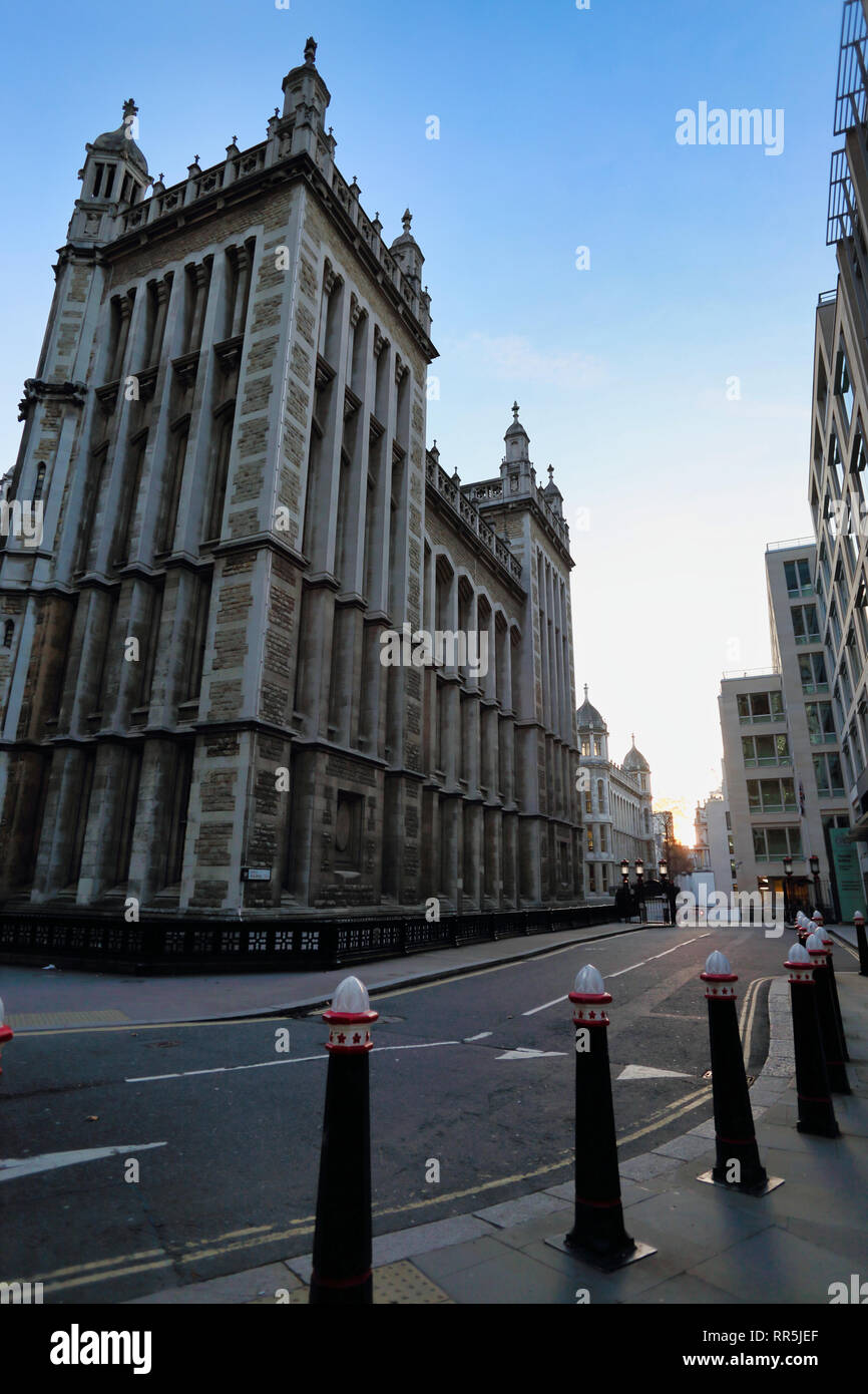 Rollen Gebäude in der City of London, London, England, Großbritannien Stockfoto