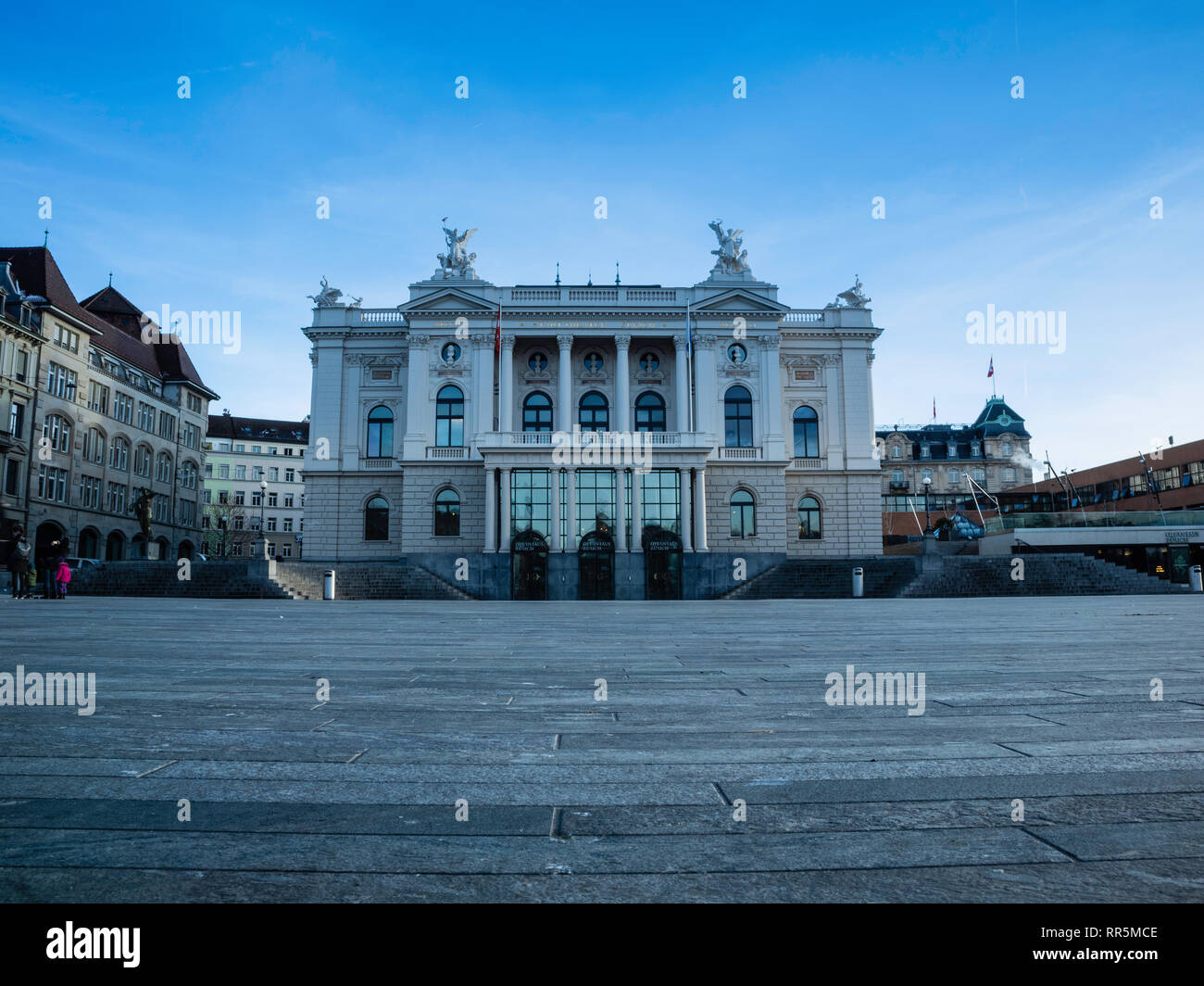 Opernhaus Zürich, Schweiz Stockfoto