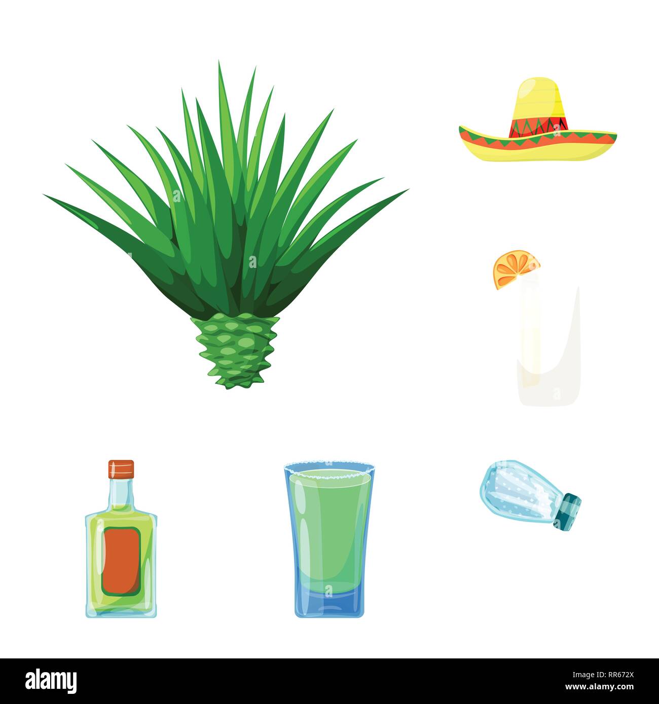 Agave, Sombrero, Cocktail, Flasche, Glas, Werk, mexikanische, Alkohol, Wasser, Salz, Blatt, Spanisch, Wodka, Tasse, Essen, Kaktus, Hut, Zitrone, klar, Pack, Thorn, Kostüm, Kalk, Whiskey, Mineral, transparent, Wüste, Reisen, Mexiko, Tequila, Fajita, Fiesta, Party, Feier, Cafe, Latein, Karneval, nationalen, Set, Vector, Icon, Illustration, isoliert, Sammlung, Design, Element, Grafik, Zeichen, Cartoon, Farbe Vektor Vektoren, Stock Vektor