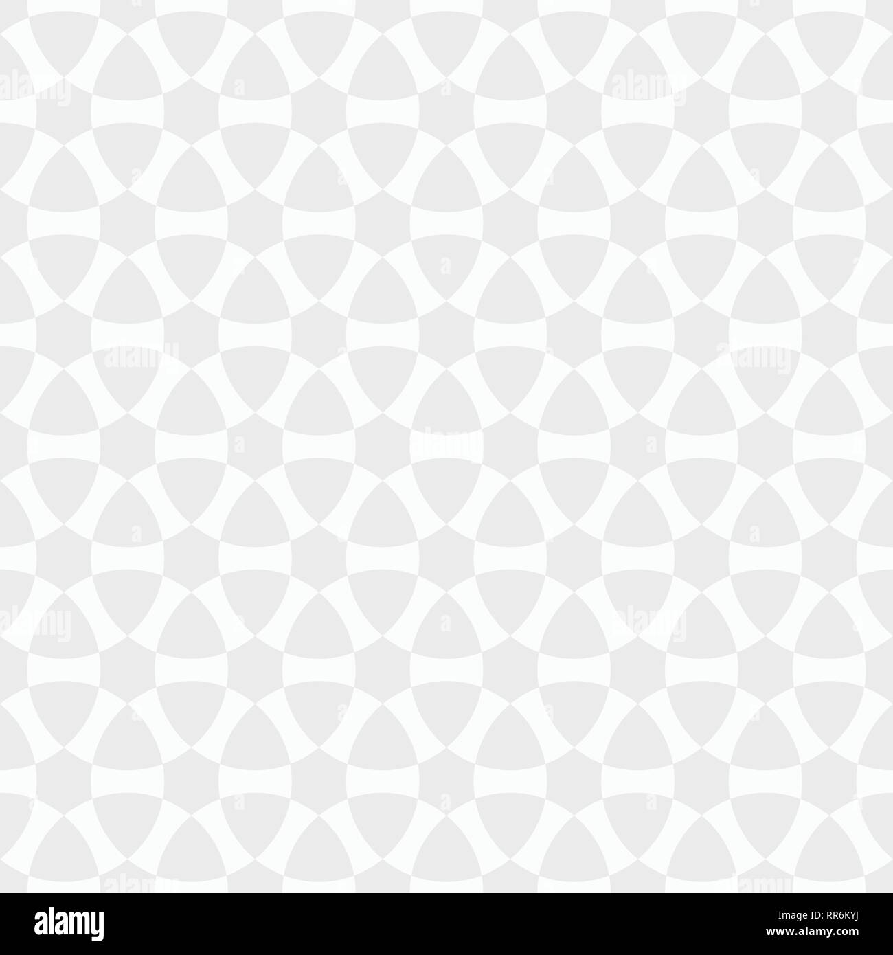 Abstrakte geometrische nahtlose Muster. Moderne, elegante Textur. Wiederholen Ornament. Weiße und graue geometrische Struktur. Abstract vector Hintergrund. Stock Vektor