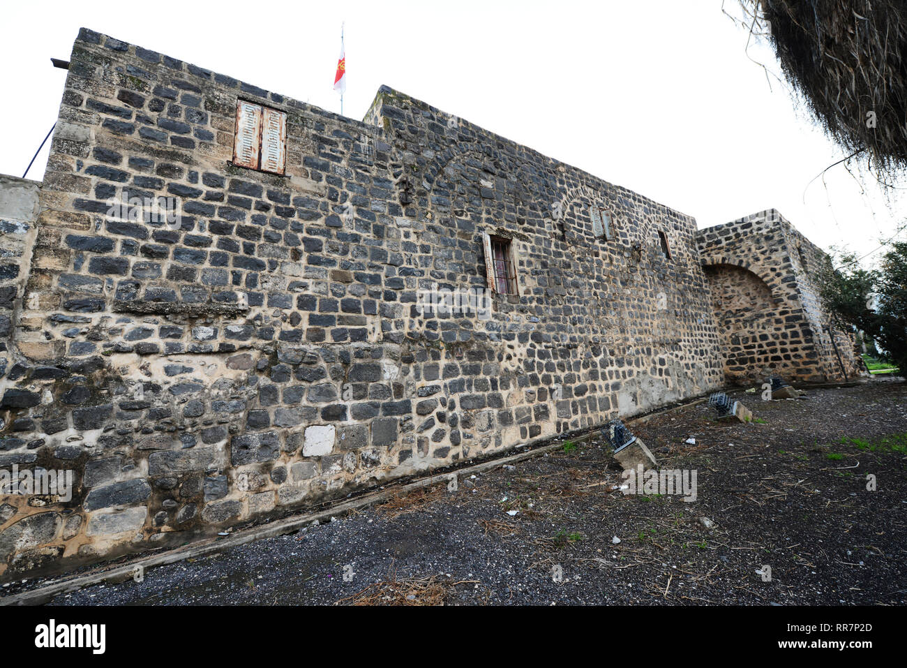 Die griechischen Kloster in Tiberias, Israel. Stockfoto