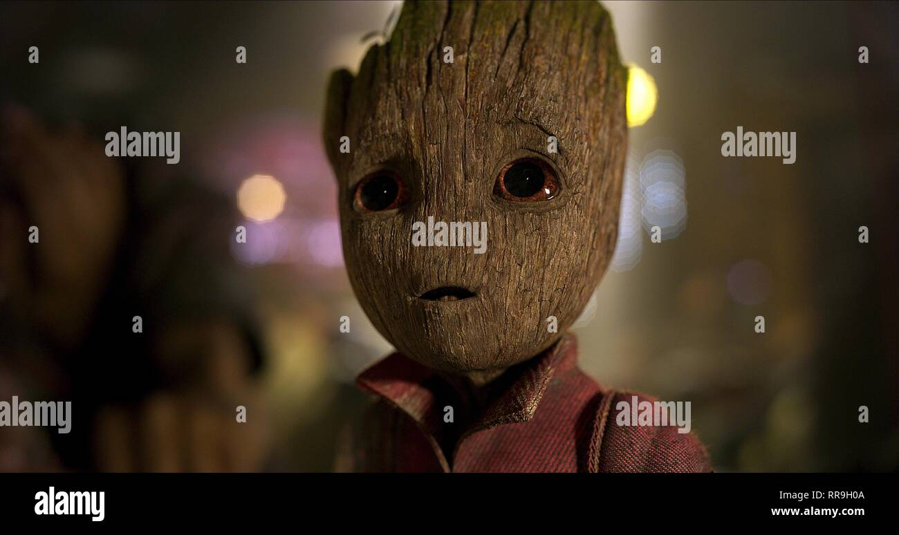 Die Wachter Der Galaxy Vol 2 Baby Groot 2017 Stockfotografie Alamy