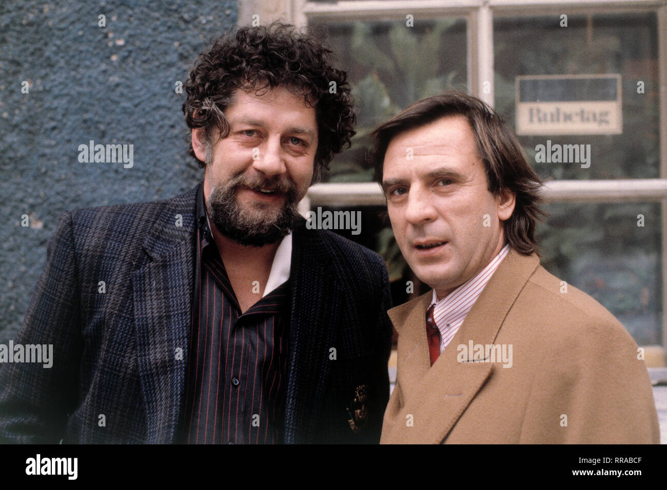 TATORT/Freunde/D 1986/Klaus Emmerich/CHIEM VAN HOUWENINGE (Hänschen), KLAUS WENNEMANN (Frieder) 32911/Überschrift: TATORT/D 1986 Stockfoto