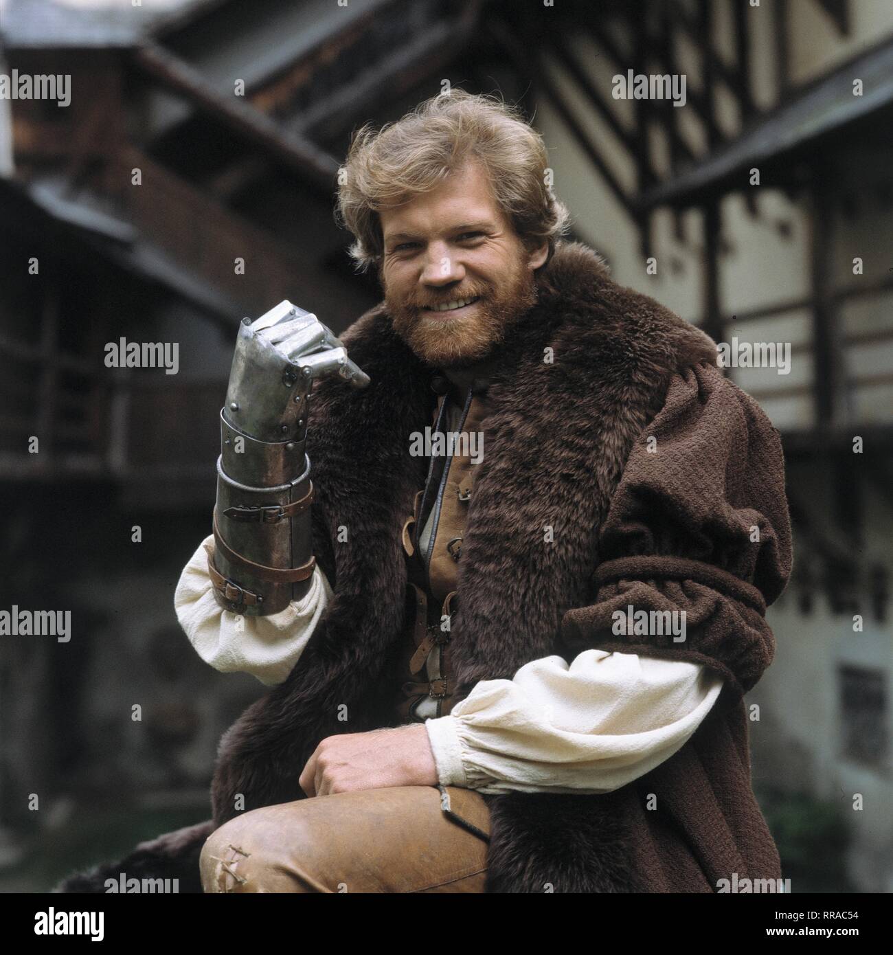 GÖTZ von BERLICHINGEN/Götz von Berlichingen mit der eisernen Hand/D 1979/Wolfgang Liebeneiner/Götz von Berlichingen (RAIMUND HARMSTORF), Schauspiel von Johann Wolfgang Goethe. Inszenierung von Wolfgang Liebeneiner, 1979. 26857/Überschrift: Götz von Berlichingen/D 1979 Stockfoto