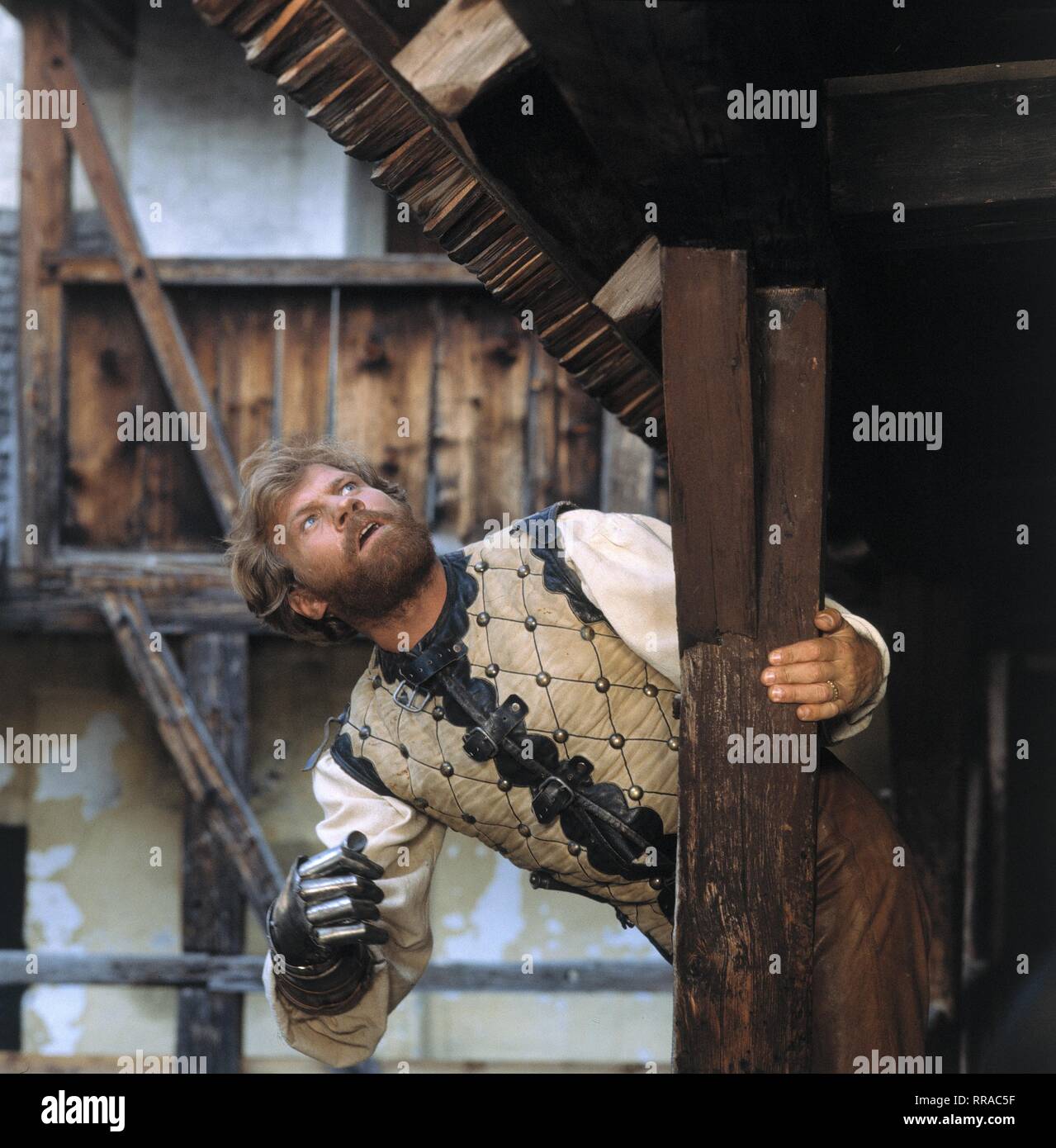 GÖTZ von BERLICHINGEN/Götz von Berlichingen mit der eisernen Hand/D 1979/Wolfgang Liebeneiner/Götz von Berlichingen (RAIMUND HARMSTORF), Schauspiel von Johann Wolfgang Goethe. Inszenierung von Wolfgang Liebeneiner, 1979. 26857/Überschrift: Götz von Berlichingen/D 1979 Stockfoto