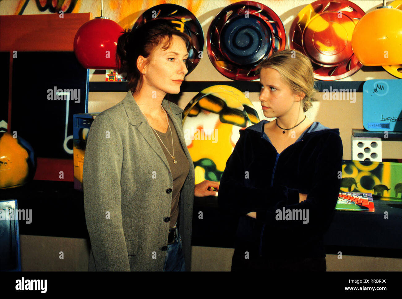 Yvonne (Andrea Sawatzki, r.) Regie: Sibylle Tafel/Überschrift: FALSCHE LIEBE/BRD 1997 Stockfoto