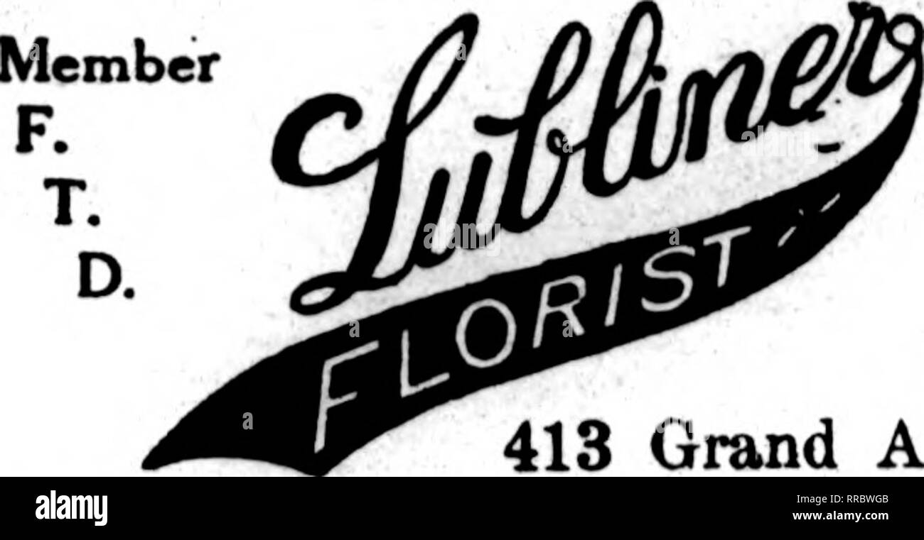 . Floristen Review [microform]. Blumenzucht. MILWAUKEE Mitglied F. T. D. 750-752 Third Street MILWAUKEE, WIS, HARRY PERSTEIN" einige Blumenhändler" 471 12 STREET Milwaukee, Wis. A. Currie &Amp; CO. 130-132 Wisconsin Straße Die Floristen "Telegraph Lieferung Ass'n. La Crosse, Wis La Crosse Floral Co. Älteste F. T. D. Die Wir alle Ruder Blume* Goarsnteed lerTie verstauen. La Crosse, Wis Senden yonr um Blumen für delivenr in dieser Stadt und in der Umgebung von salzer der BLUMENGÄRTEN QUALITT UND SERVICE VERSICHERT SUPERIOR, WIS. Superior Floral Unternehmen 1410 Tower Ave FLORISTEN TELEGRAPH BESTELLUNGEN SOLIC Stockfoto