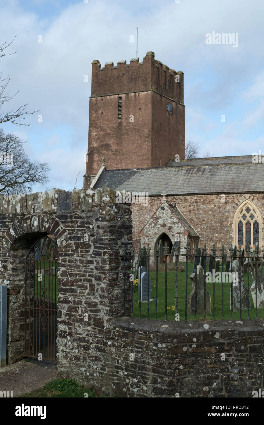 Um Dolton ein Dorf im Torridge Stadtteil North Devon, Großbritannien Stockfoto