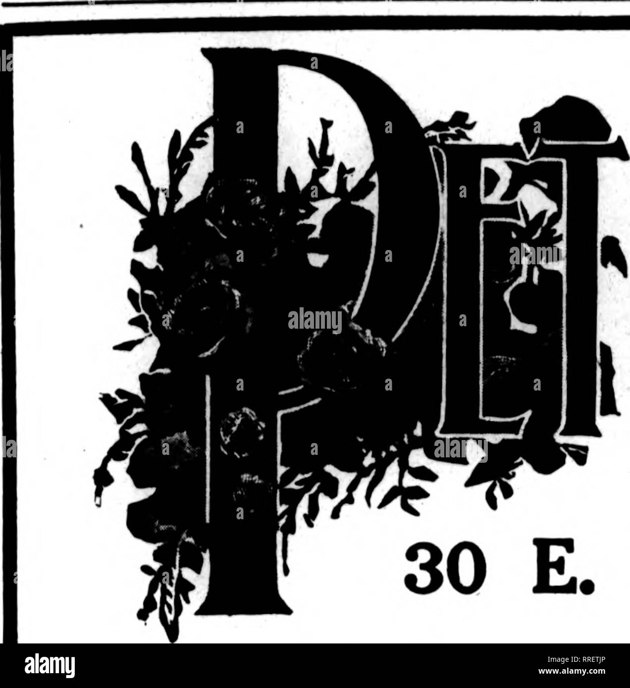 . Floristen Review [microform]. Blumenzucht. FIBBUABT 10, 1921 Der Floristen. Ich 43. Bitte beachten Sie, dass diese Bilder sind von der gescannten Seite Bilder, die digital für die Lesbarkeit verbessert haben mögen - Färbung und Aussehen dieser Abbildungen können nicht perfekt dem Original ähneln. extrahiert. Chicago: Floristen Pub. Co Stockfoto