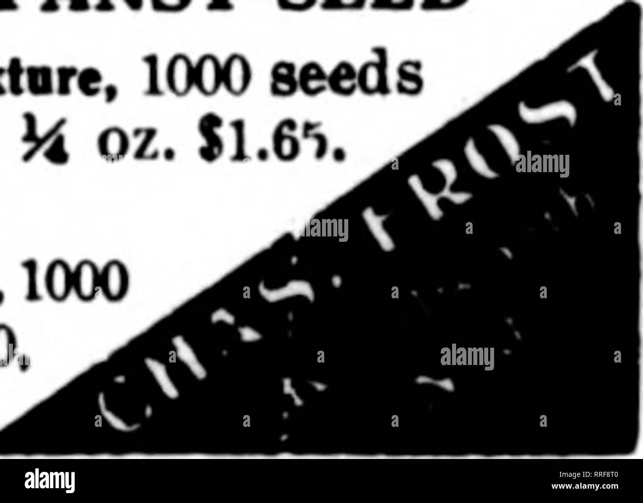 . Floristen Review [microform]. Blumenzucht. Mabch 17. 1 &Amp; 21. Die Rorists 'Review 121 Wir sind Zentrale für das Beste von allem in Erbsen, Bohnen, Mais und Gemüse Samen froh Zitieren für die heutige Lieferung oder auf wachsende Vertrag für die künftige Lieferung Hieronymus B. Reis Seed Co., Cambridge, N.Y. BuRPEES Samen wachsen Vyr. Im lee Burpee Folgendes Co Saatgutvermehrer Philadelphia Braslan Orowera nur für den Großhandel. Zwiebel. Paranlp Lettnce, Karotte, Petersilie, Sellerie, Endivie, Schwarzwurzeln und gemischte Zuckererbsen. Saatgut Grovrers SAN JOSE, Kalifornien Firma JAMES VICK SÖHNE. Die ERZEUGER VON BLUME tod GEMÜSESAATGUT Stockfoto