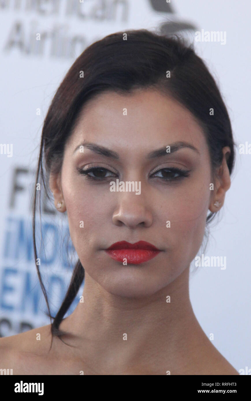 Janina Gavankar 02/23/2019 2019 Film Independent Spirit Awards in Santa Monica, CA Foto: Cronos/Hollywood Nachrichten Stockfoto