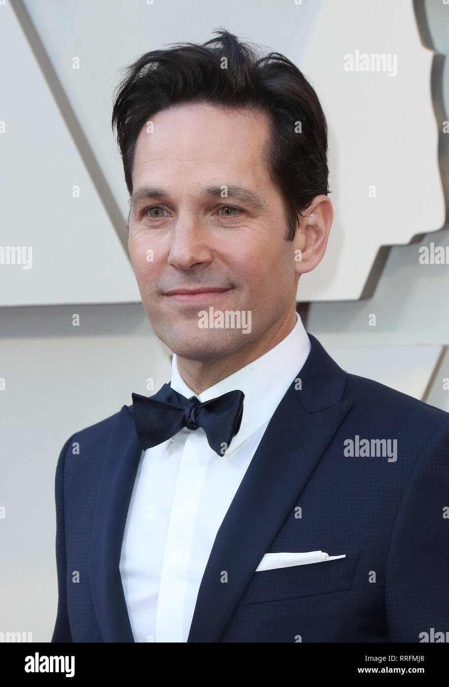24. Februar 2019 - Hollywood, Kalifornien - Paul Rudd. 91. jährlichen Academy Awards präsentiert, die von der Akademie der Künste und Wissenschaften im Hollywood & Highland Center statt. Credit: AdMedia/Newscom/Alamy leben Nachrichten Stockfoto