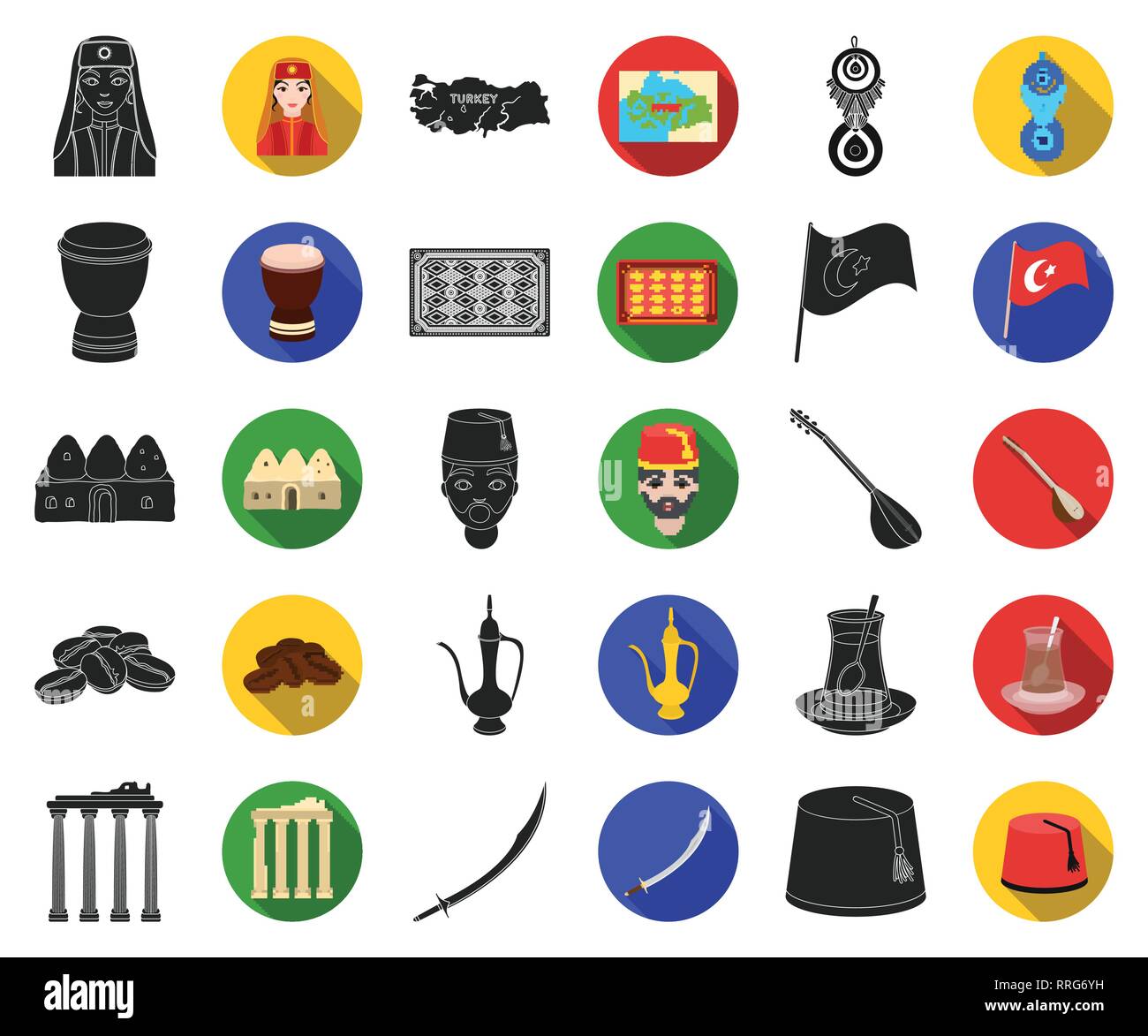 Amulett, Kunst, Anziehung, Bohnen, Bienenstock, schwarz, flach, Teppich, Kaffee, Sammlung, Land, Kultur, Design, Trommel, Fez, Flagge, Becher, Hookah, Haus, Icon, Illustration, isoliert, Reise, Kanne, kilij, Logo, Mann, Nazar, Bevölkerung, Ruinen, Saz, Set, Showplace, Sicht, Zeichen, Symbol, Tee, Gebiet, Tourismus, Traditionen, Reisen, Türkei, Türkische, Vector, Web, Frau Vektor Vektoren, Stock Vektor