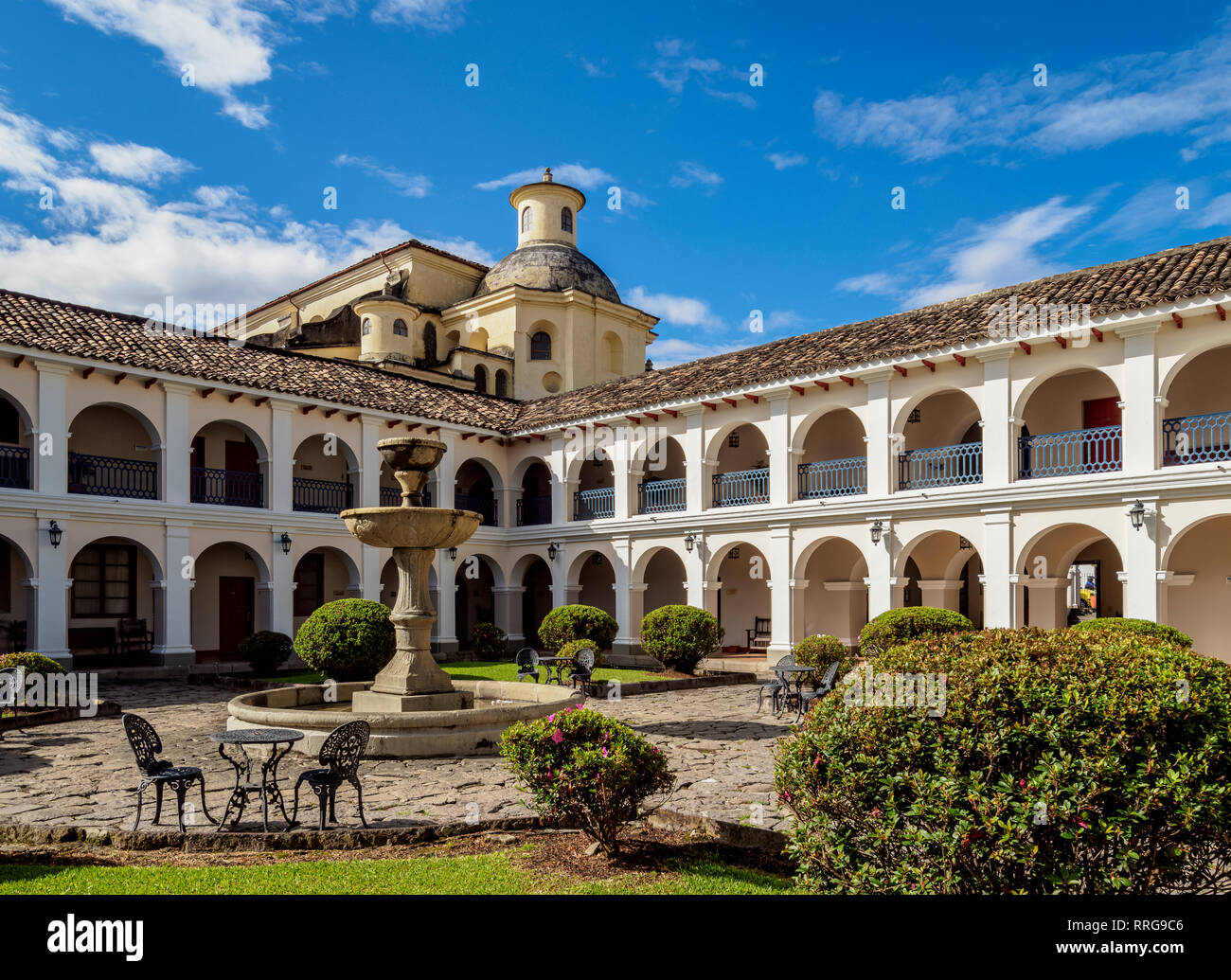 Hotel Dann Monasterio, ehemaliges Kloster Von Heiligen Franziskus, Popayan, Cauca, Kolumbien, Südamerika Stockfoto