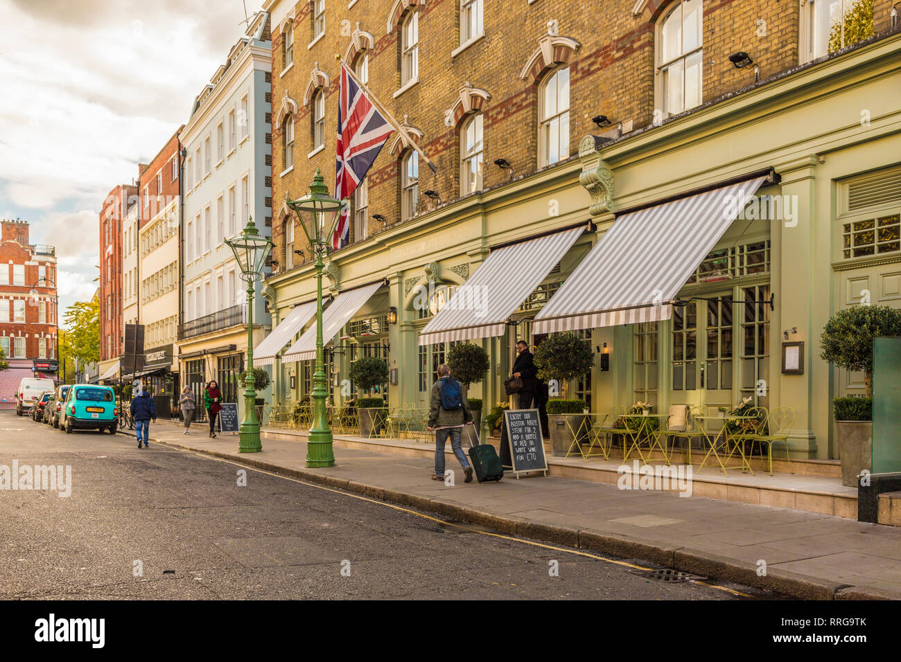 Das Charlotte Street Hotel, London, England, Vereinigtes Königreich, Europa Stockfoto