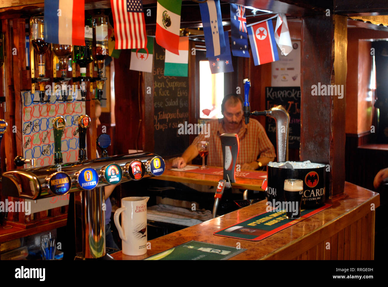 Gastronomie Tourismus: The Ship Inn Pub, Merlose, Scottish Borders. Schottland, Vereinigtes Königreich Stockfoto