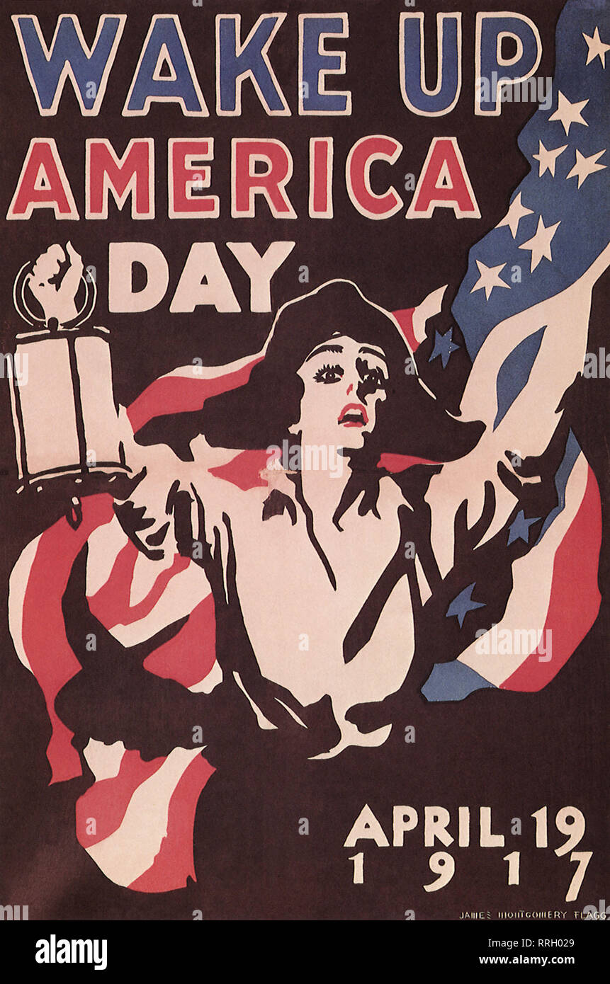 Wake Up America Tag. Stockfoto