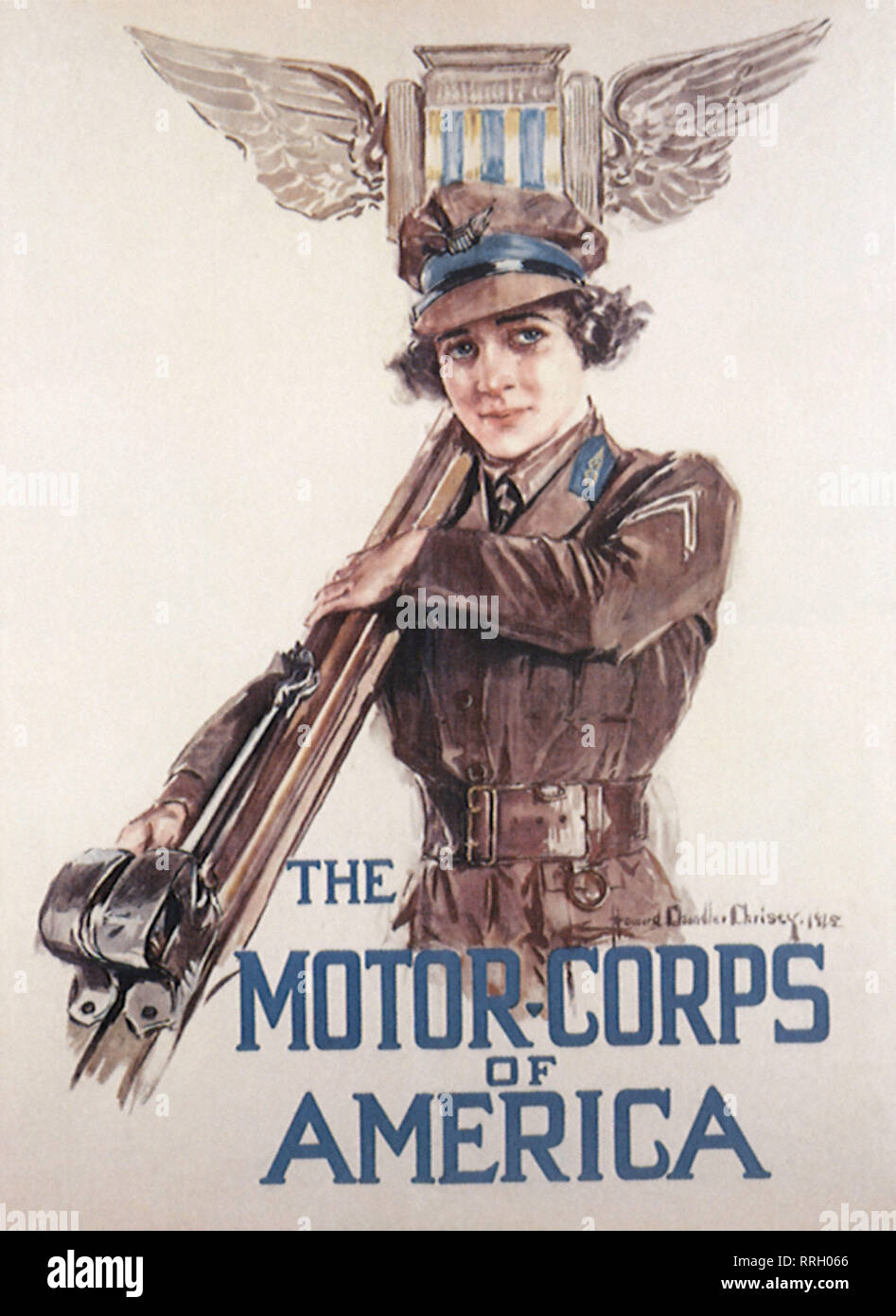 Der Motor Korps von Amerika. Stockfoto